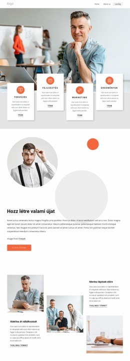 Digitális Élmények Készítése: Alap Html Sablon CSS-Sel