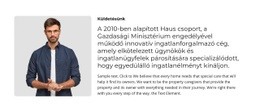 Eladni Szeretné Otthonát - HTML Oldalsablon