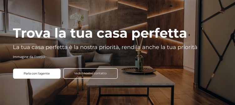 I nostri agenti immobiliari Modelli di Website Builder