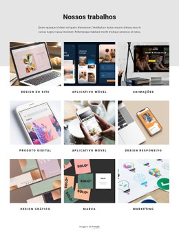 Design De Sites E Desenvolvimento De Aplicativos Modelo CSS