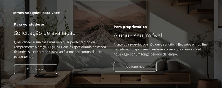 Propriedades Vendidas Landing Page