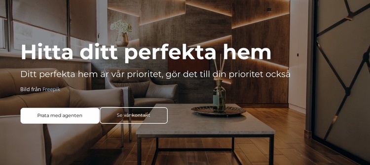 Våra mäklare CSS -mall