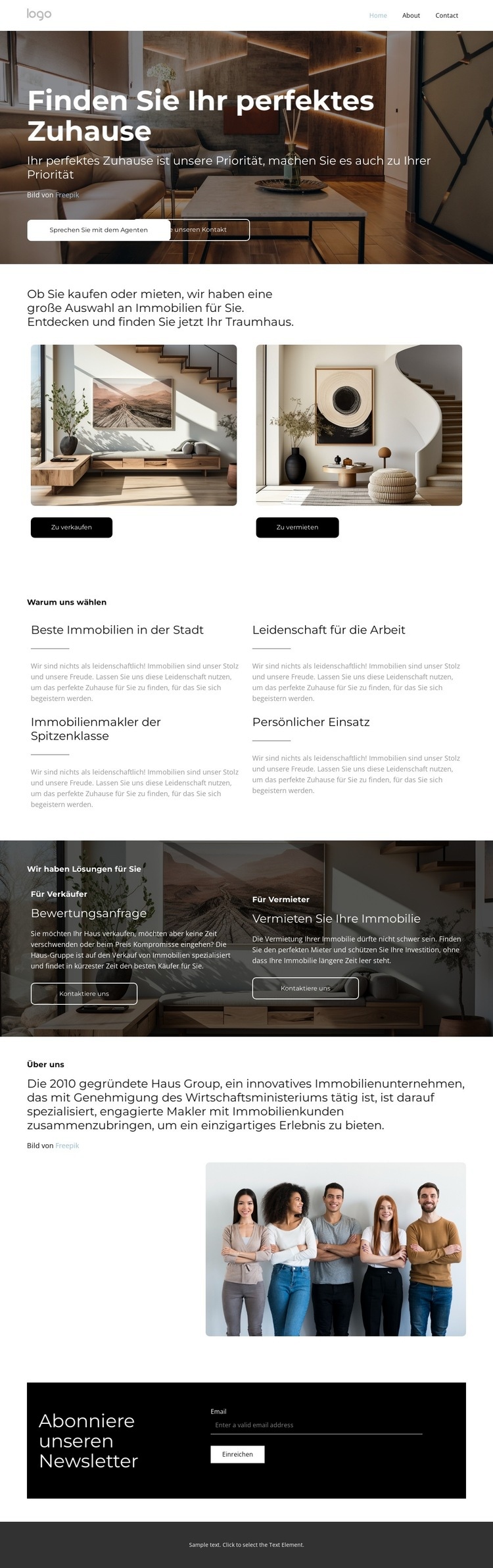 So packen Sie Ihre Sachen Website Builder-Vorlagen