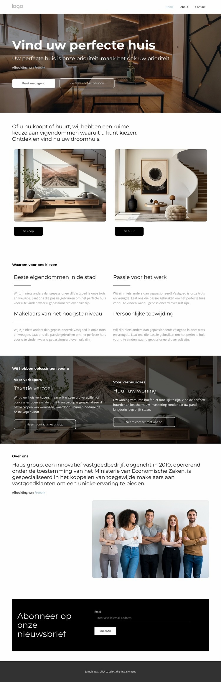 Hoe je je spullen moet inpakken Website Builder-sjablonen