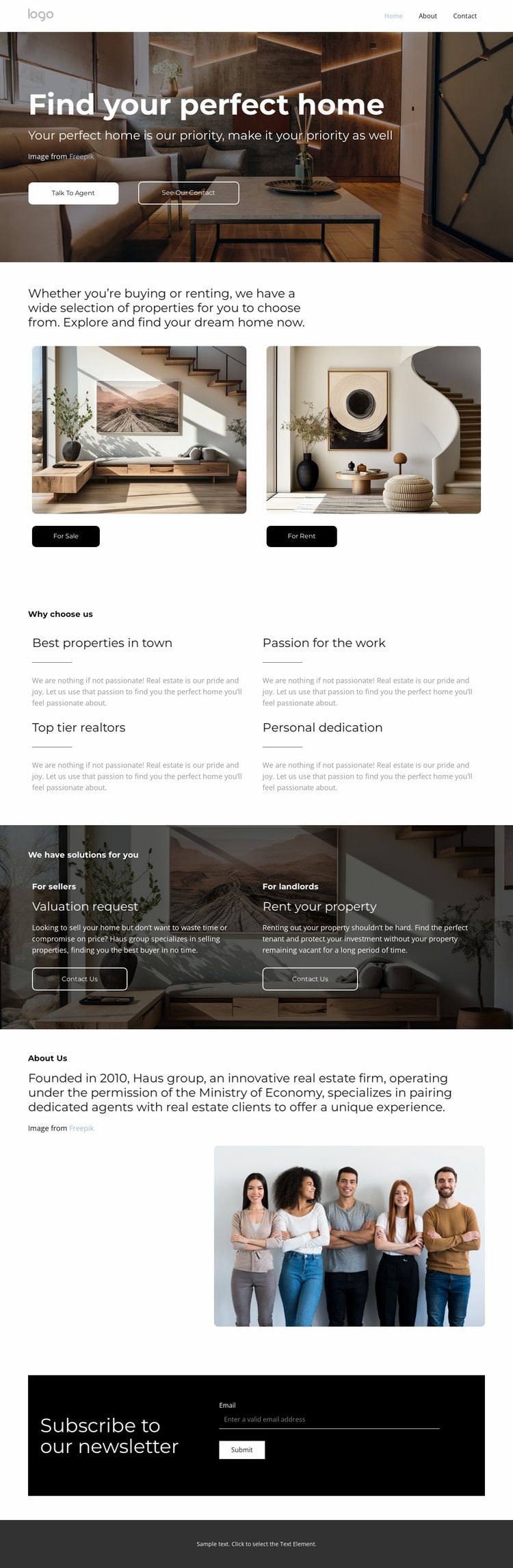 How to pack your stuff Website Template