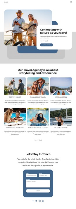 Landing Page For Romantic Holiday Packages