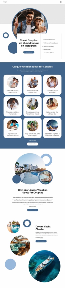 Imagine Travelling To Some Of The Most Amazing Places - Custom Landing Page