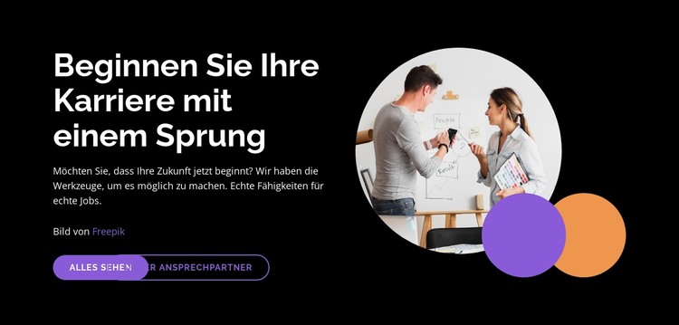 Dieses umfassende Webinar HTML-Vorlage