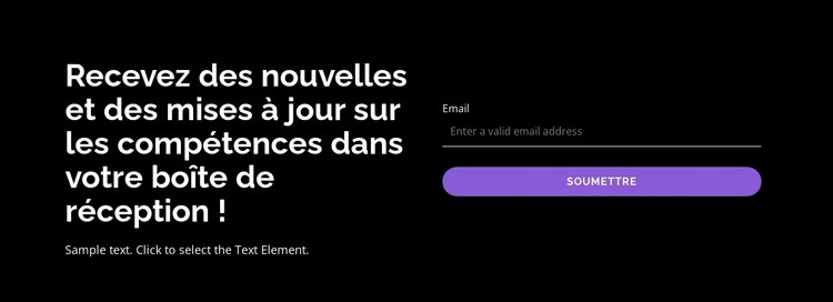 De vraies compétences pour de vrais emplois Créateur de site Web HTML