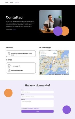 Accesso Ai Corsi - Online HTML Page Builder