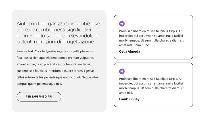 Orario flessibile Modelli di Website Builder