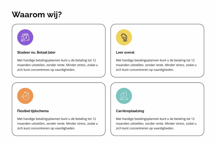 Kies jouw richting Joomla-sjabloon