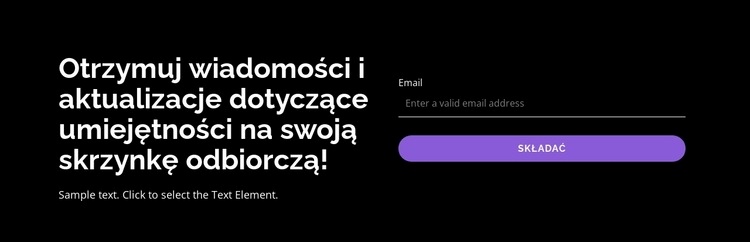 Prawdziwe umiejętności do prawdziwej pracy Makieta strony internetowej