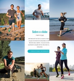 Clube De Corrida Amigável - Free HTML Website Builder