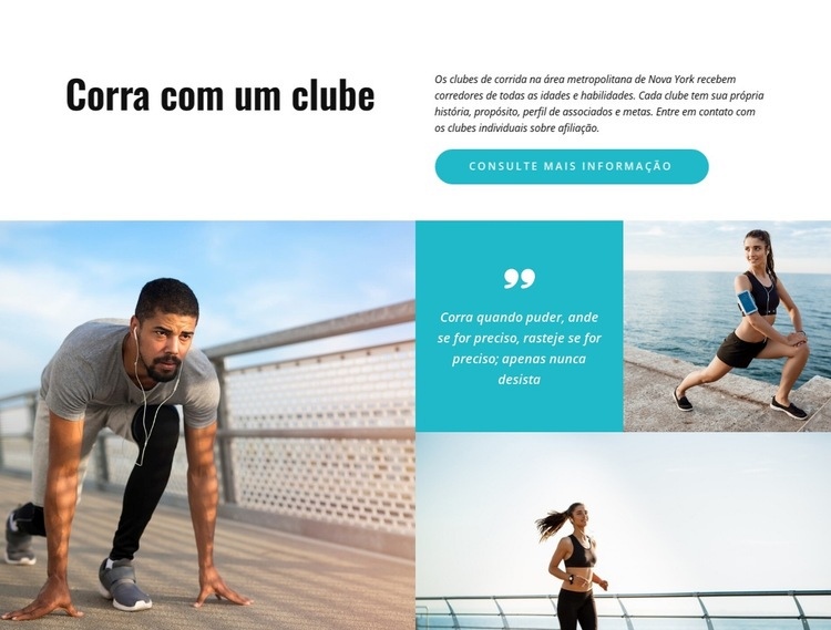 Grupos de corridaem Barcelona Design do site