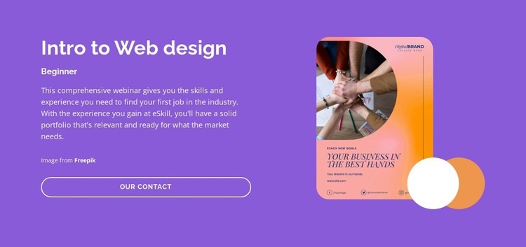Want your future to start Squarespace Template Alternative