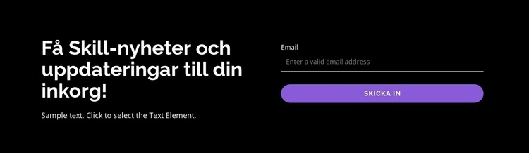 Verkliga färdigheter för riktiga jobb HTML-mall