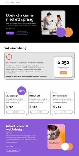 High-Quality Courses - Lättanvänt WordPress-Tema