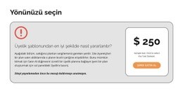 Kariyerinize Başlayın - Işlevsellik Web Sitesi Oluşturucu