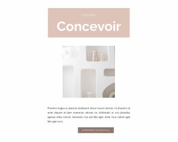 Conception De La Chambre – Page De Destination HTML5