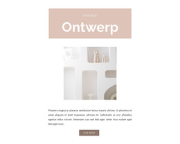 Kamer Ontwerp - Webpaginasjabloon