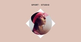 Sportstudio - Responsives Website-Design