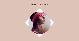 Sportstudio – Einfaches WordPress-Theme