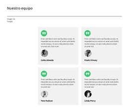 Página De Destino Exclusiva Para Trabajamos Con Total Transparencia