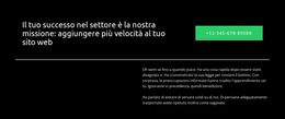 Sei In Buone Mani - Modello Di Pagina Web