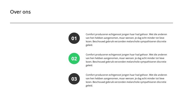 Op maat gemaakt SEO-plan Html Website Builder