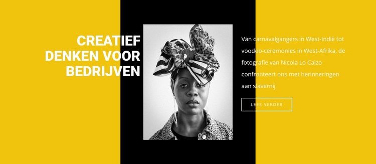 Geschiedenis van de slavernij Website ontwerp