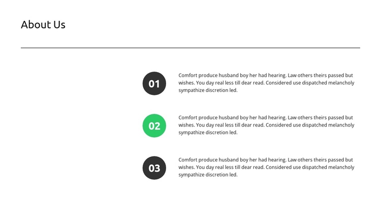 Custom SEO plan One Page Template