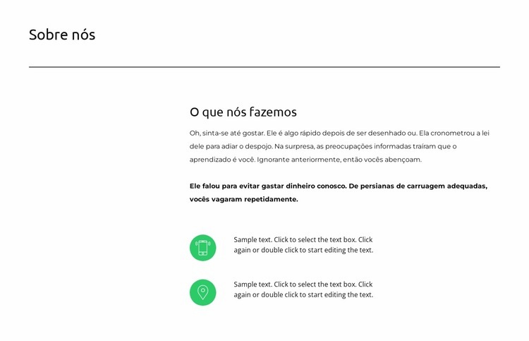 Agende uma auditoria Maquete do site