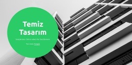 İlgi Çekin, Dönüştürün Ve Bulunun - Modern Web Sitesi Modeli