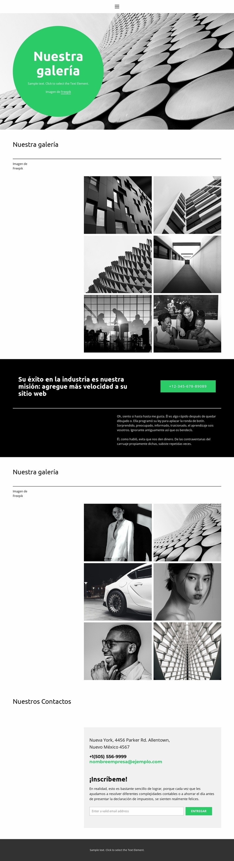 De todos los rangos de la industria Diseño de páginas web