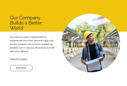 We Understand The Environmental, Social, And Economic Impact Of Our Activities - HTML Page Template