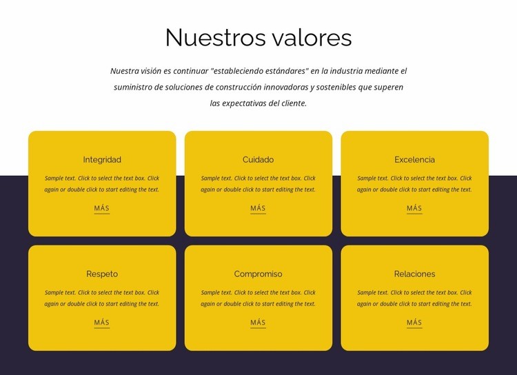 Nuestro trabajo ha resultado en la transformación de los horizontes. Plantillas de creación de sitios web