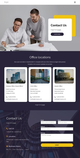 Ambitious People, Impactful Work HTML5 Template