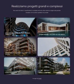 Realizziamo Progetti Grandi E Complessi - Modello Gratuito