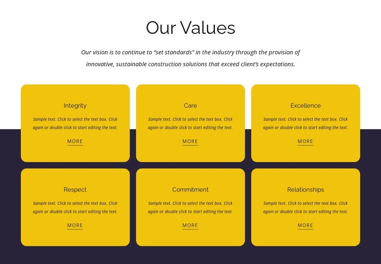 Our work has resulted in the transformation of skylines One Page Template