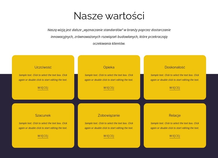 Nasza praca zaowocowała transformacją linii horyzontu Szablon witryny sieci Web