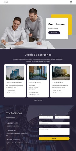 Pessoas Ambiciosas, Trabalho Impactante Html Theme