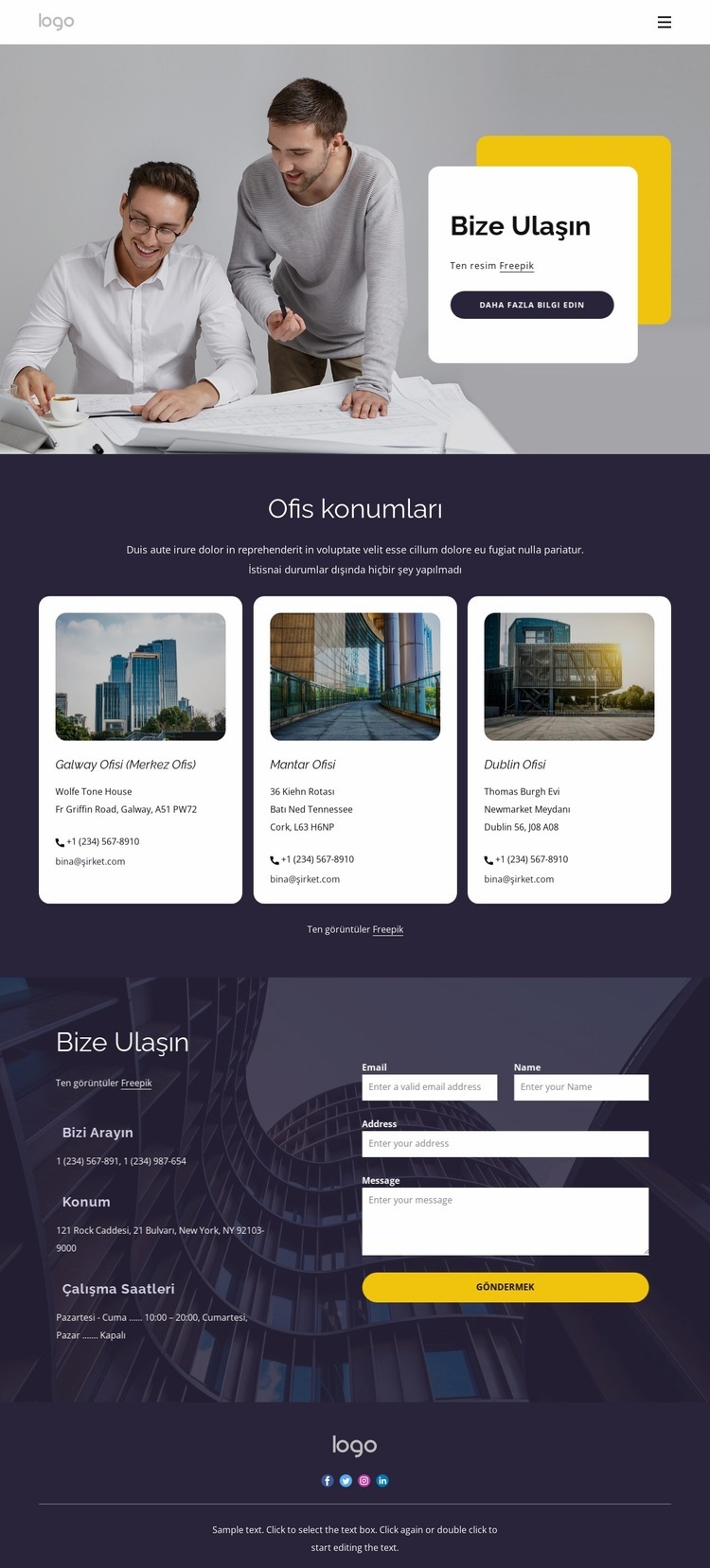 Hırslı insanlar, etkili çalışma Web Sitesi Mockup'ı