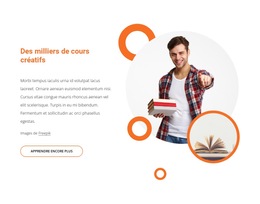 Des Milliers De Cours Créatifs - Thème CSS Gratuit