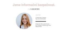 Informační Agentura Šablona Webu