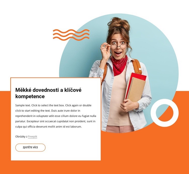 Měkké dovednosti a klíčové kompetence Šablona HTML