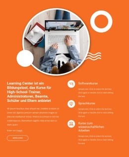 Willkommen Im Bildungszentrum - Leere HTML5-Vorlage