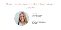 Agenzia Di Informazioni Modello HTML