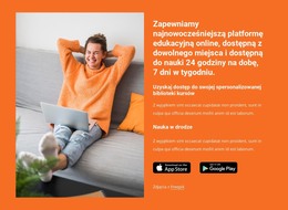 Platforma Do Nauki Online - Szablon Strony HTML