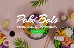 Poké Bols - Meilleure Page De Destination